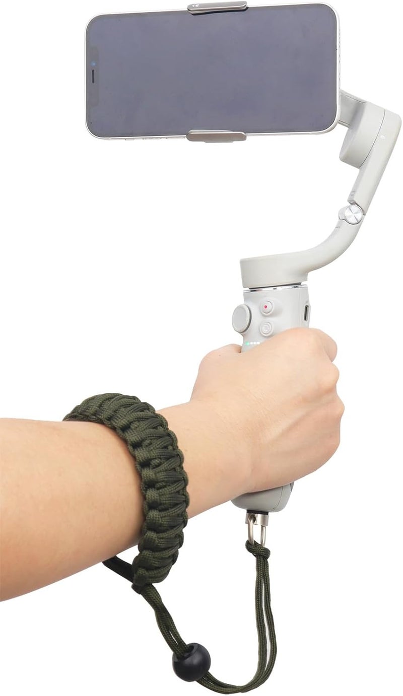 Rigdance Paracord Camera Wrist Strap Lanyard with Screw for Insta 360 X3, Ace Pro, DSLR Cameras, Selfie Sticks - Image 5